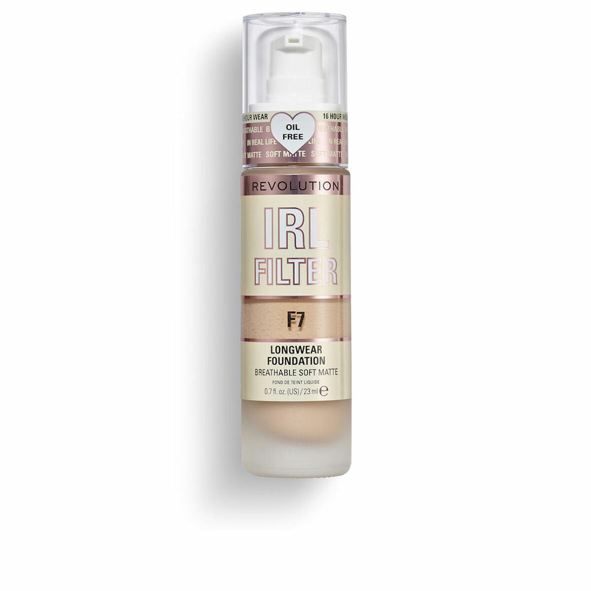 Liquid Make Up Base Revolution Make Up Irl Filter F7 23 ml