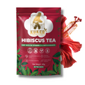 KUKER® Hibiscus Tea Bags – 30 Natural Herbal Tea Bags | Bulgarian Hibiscus Herbal Infusion 40g