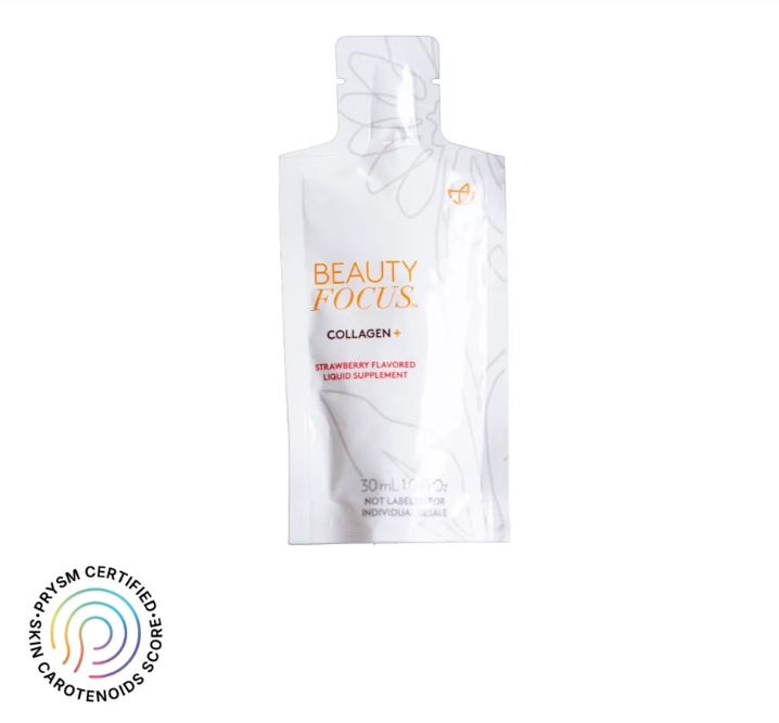 Beauty Focus® Collagen+ Strawberry Pouches