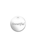 Thankgoods Armkette mit Anhänger 'beautiful'